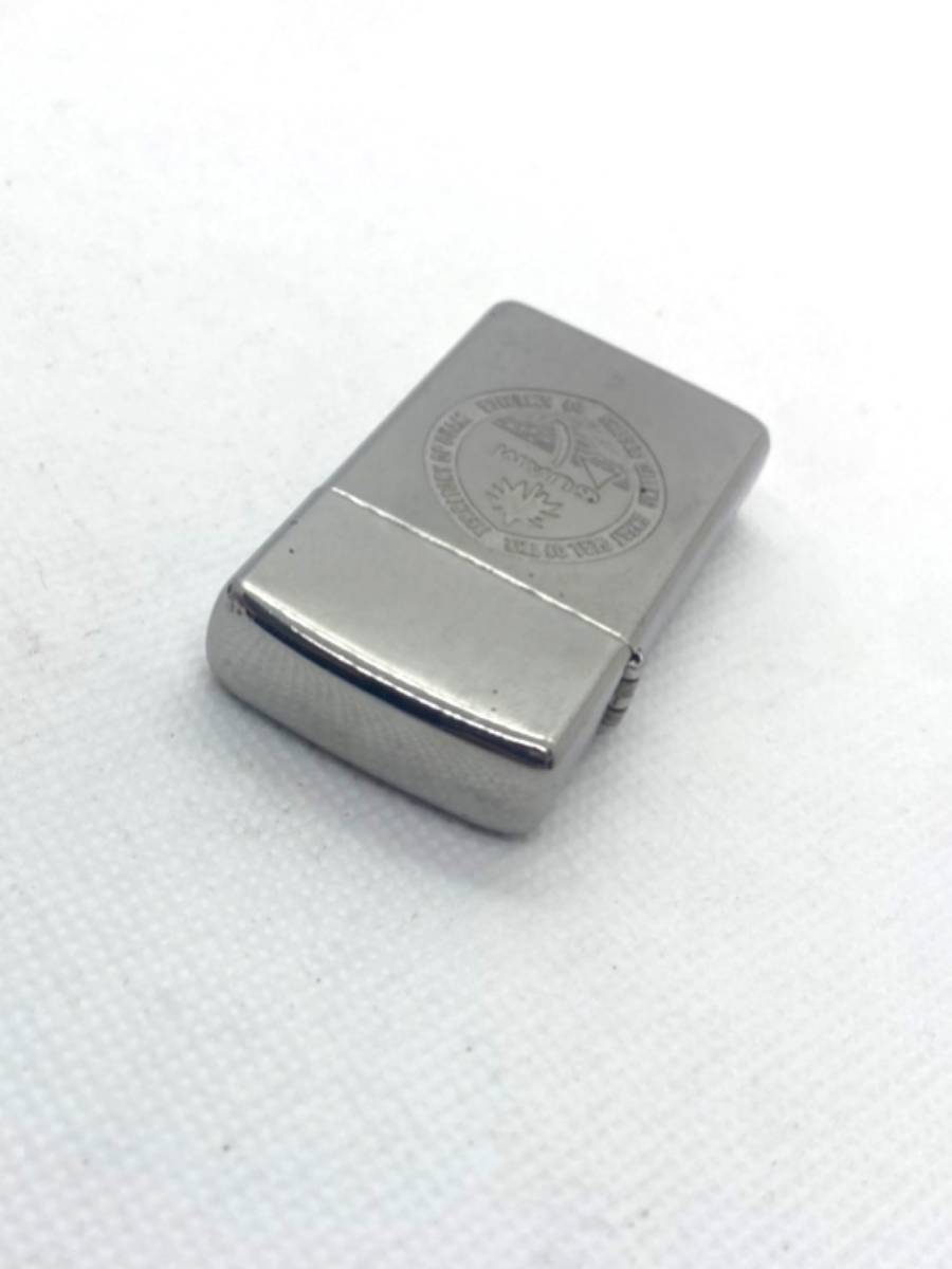 ZIPPO ジッポー GUAM オイルライター シルバー 箱付き 喫煙グッズ 喫煙具 火花確認済み hm071802_画像4