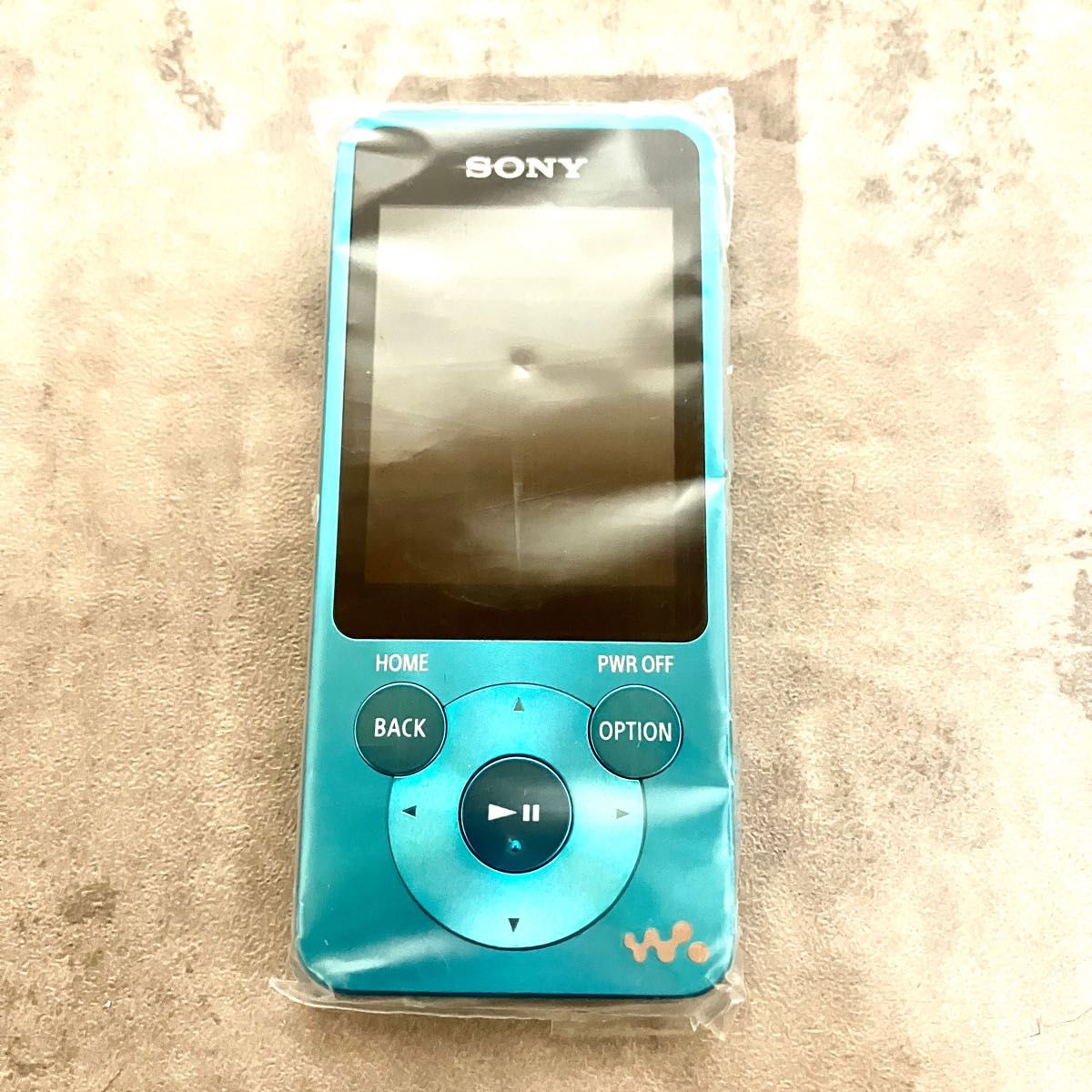 未使用品 SONY ウォークマン 8G スピーカー付 ブルー NW-S784K