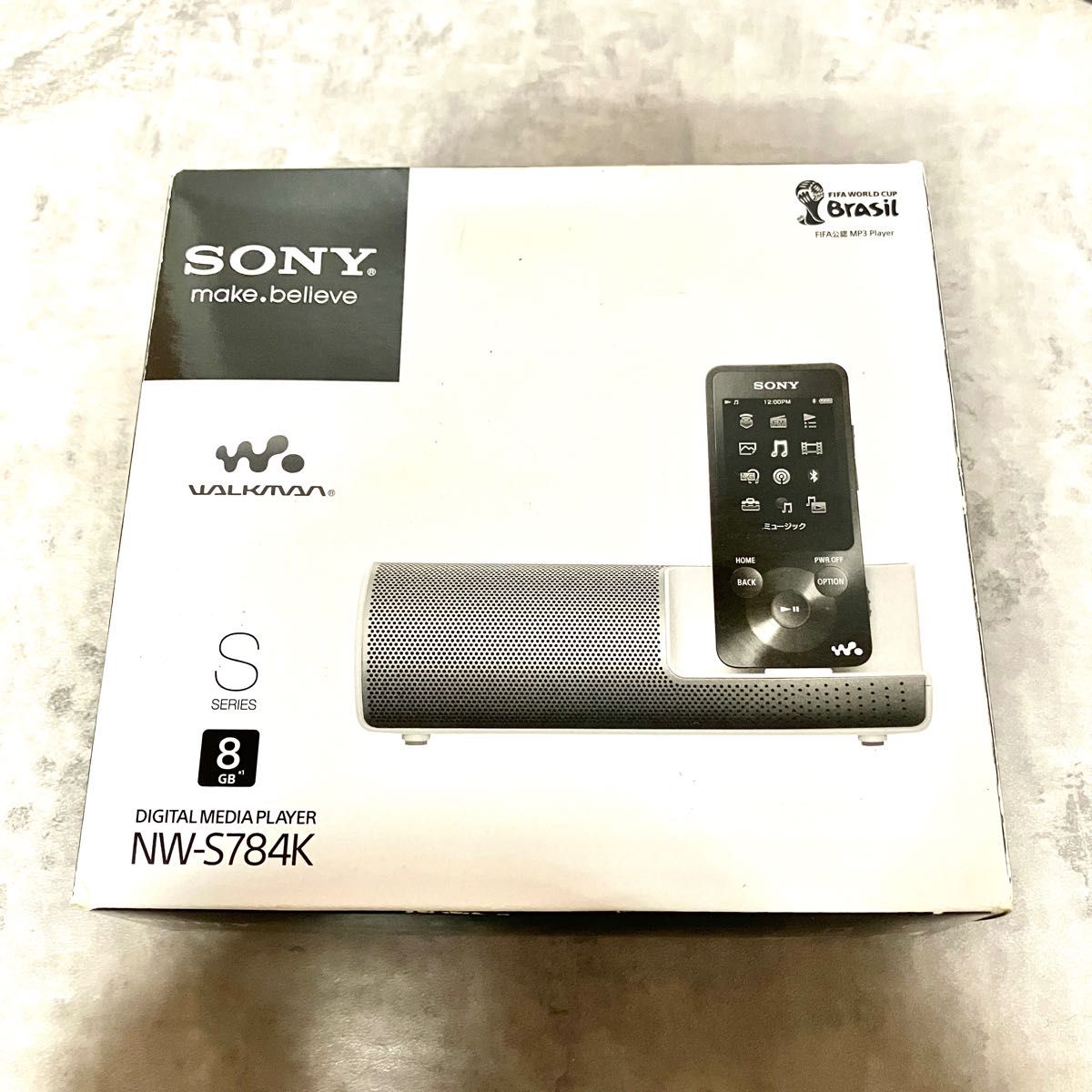 未使用品 SONY ウォークマン 8G スピーカー付 ブルー NW-S784K