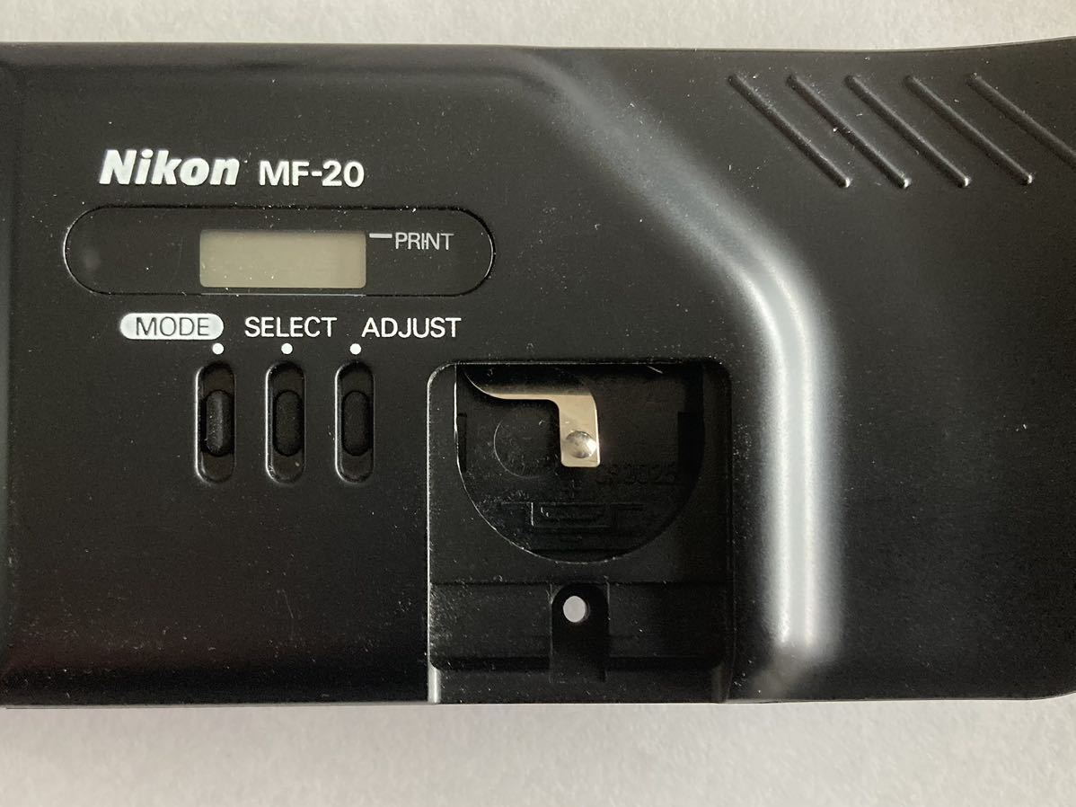 【説明書付】ニコン　Nikon MF-20 (F-801用データバック)_画像3