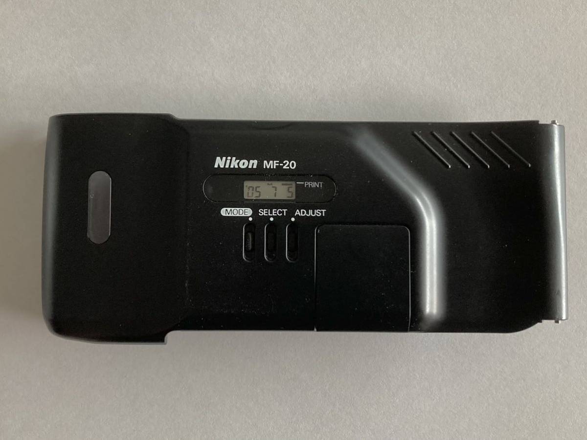 【説明書付】ニコン　Nikon MF-20 (F-801用データバック)_画像1