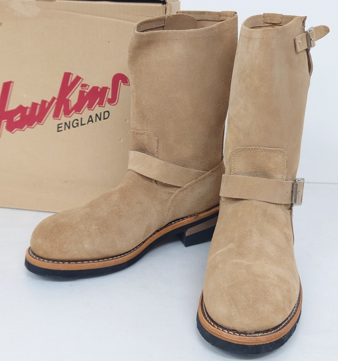 R1-176】 美品 HAWKINS エンジニア ブーツ GT 4045 SIZE 8 1/2 R1-176】 美品 HAWKINS エンジニア ブーツ GT 4045 SIZE 8 1/2