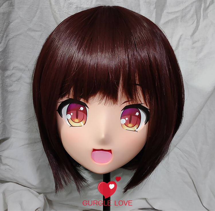 ウマ娘 マチカネタンホイザ ハーフマスク カツラ/眼球付き ウマ娘 マチカネタンホイザ ハーフマスク カツラ/眼球付き