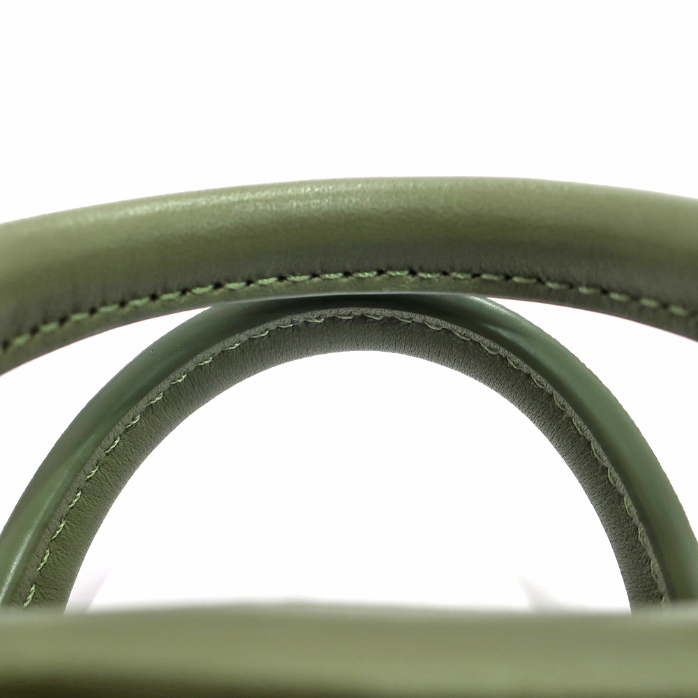 [.] Loewe amasona сумка nano дыра грамм ручная сумочка плечо сумка хаки зеленый женский 