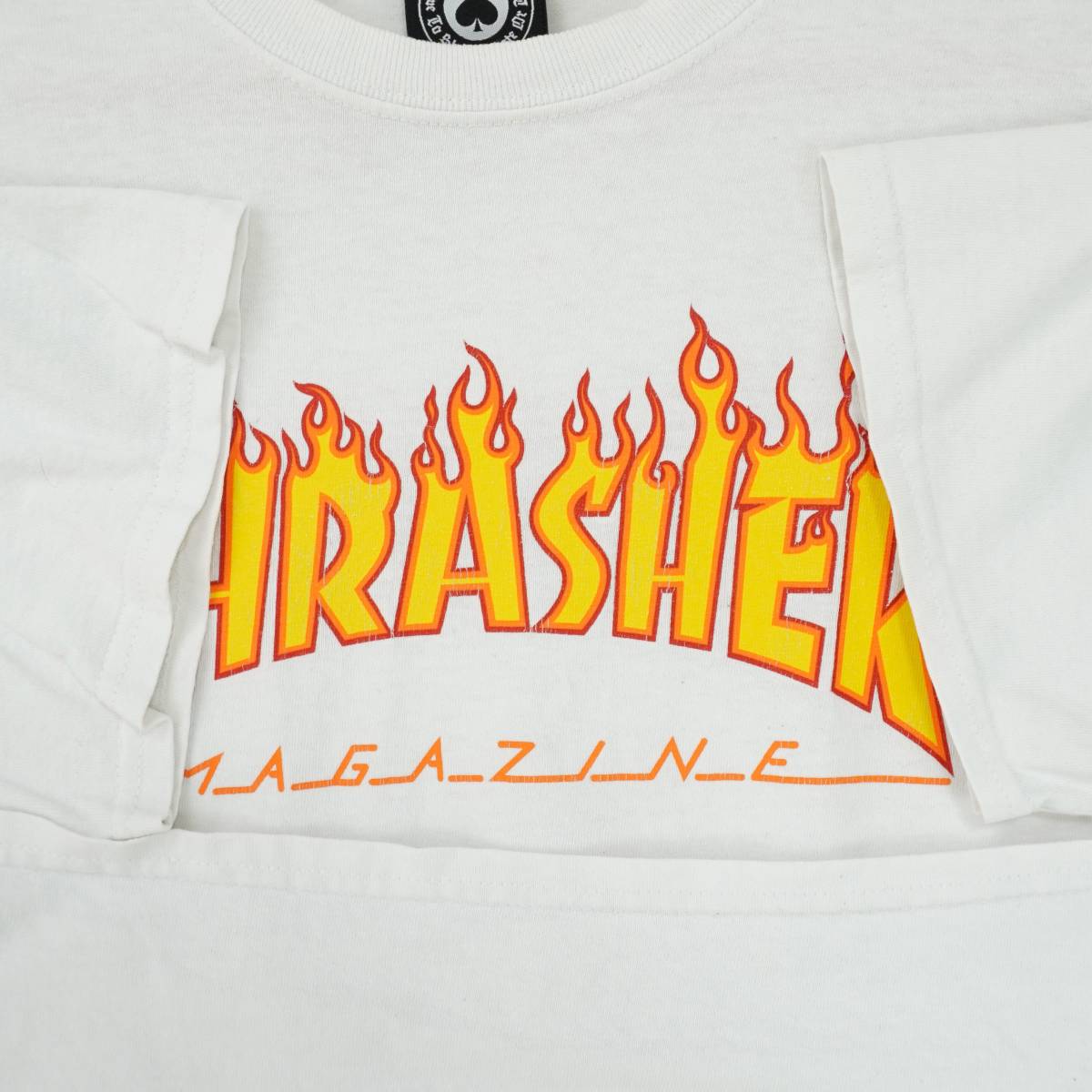 THRASHER MAGAZINE T-Shirts M T203 スラッシャー マガジン フレーム Tシャツ_画像4