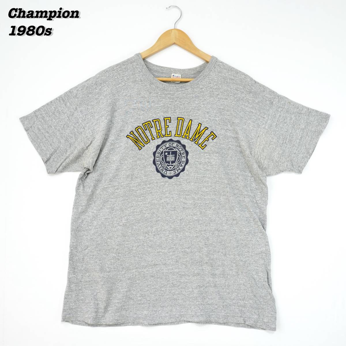 Champion T-Shirts 1980s XX-LARGE T206 Vintage チャンピオン Tシャツ 1980年代 トリコロールタグ ヴィンテージ