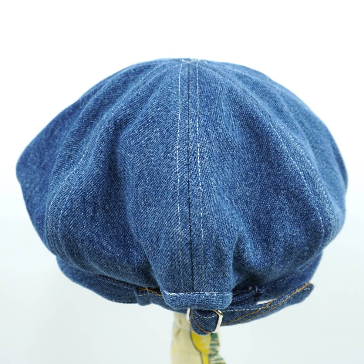 Levi's Indigo Denim Remake Casquette R090 リーバイス インディゴデニム リメイクキャスケット キャスケット ハンドメイド 再構築の画像4