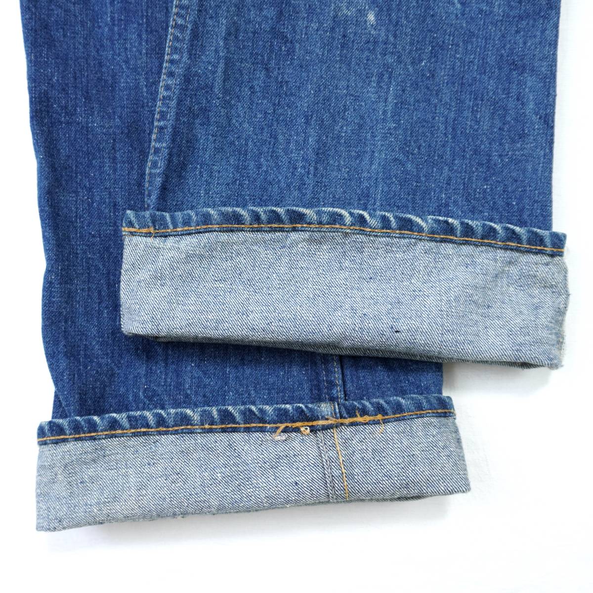 Levi's 646 INDIGO DENIM PANTS MADE IN USA 1975s W38 L33 Vintage リーバイス ベルボトム 1970年代 アメリカ製 ヴィンテージ 縦落ち_画像6