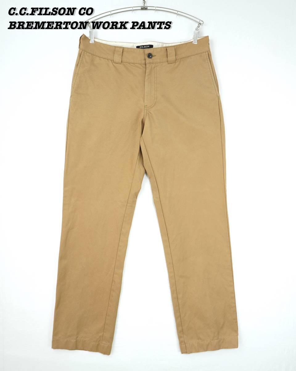 最安値】 C.C. FILSON CO BREMERTON WORK PANTS フィルソン