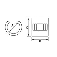 KITACO(キタコ) バイク ケーブルエンドカバー φ6→φ8 0900-901-90000_画像2