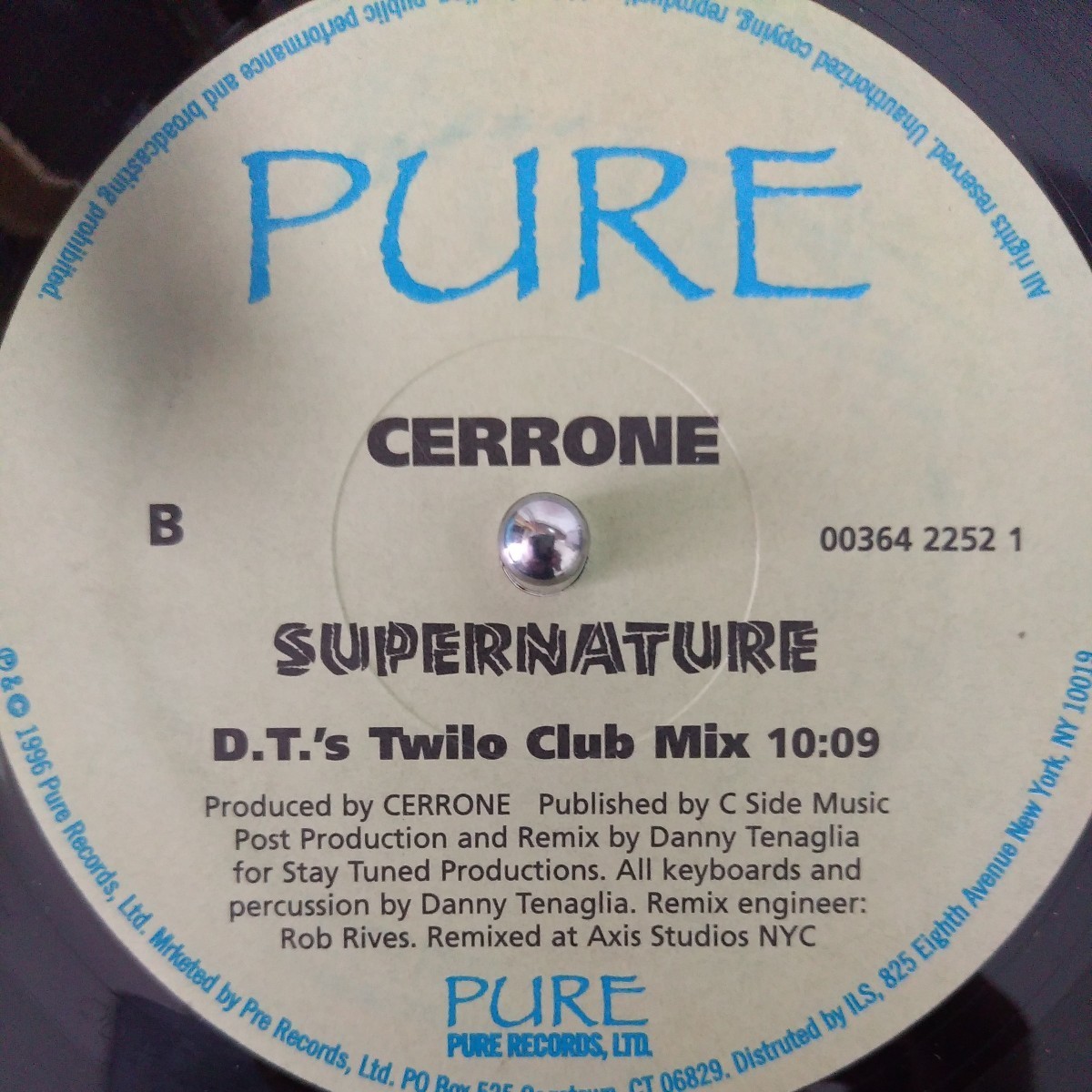 12inch US盤/CERRONE　SUPERNATURE_画像3