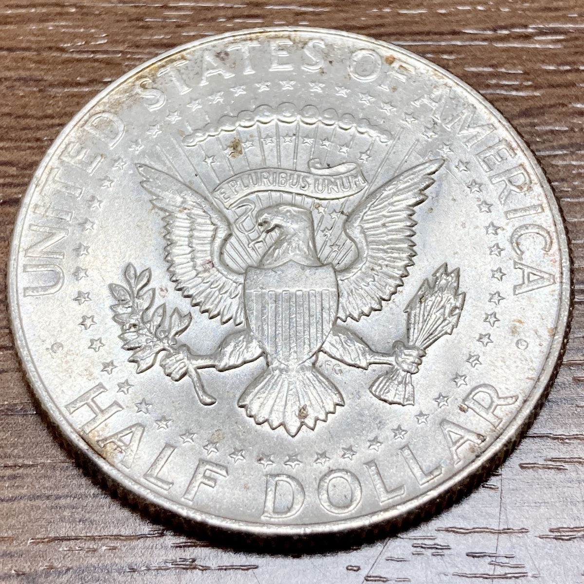 アメリカ 1/2ドル銀貨 (ケネディ/50セント銀貨) 1964年 重量約12.3g