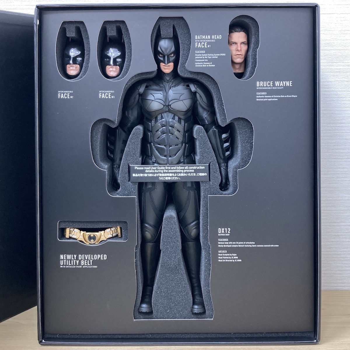 ホットトイズ ムービー・マスターピース DX 1/6 DX12 ダークナイト ライジング バットマン / Hot Toys アメコミ コレクション