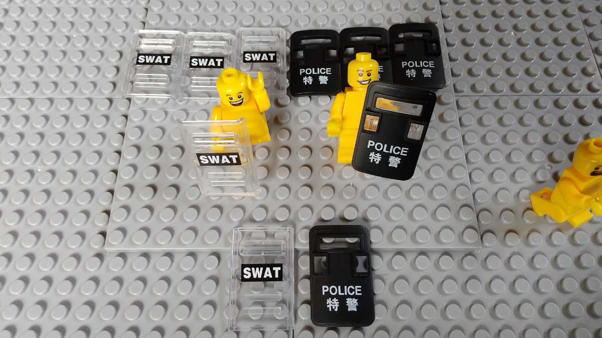 シールド　盾　互換　匿名配送　LEGO　レゴ　ブロック　誕生日プレゼント　インテリア　Fortnite　SWAT　POLICE　夏休み_画像6