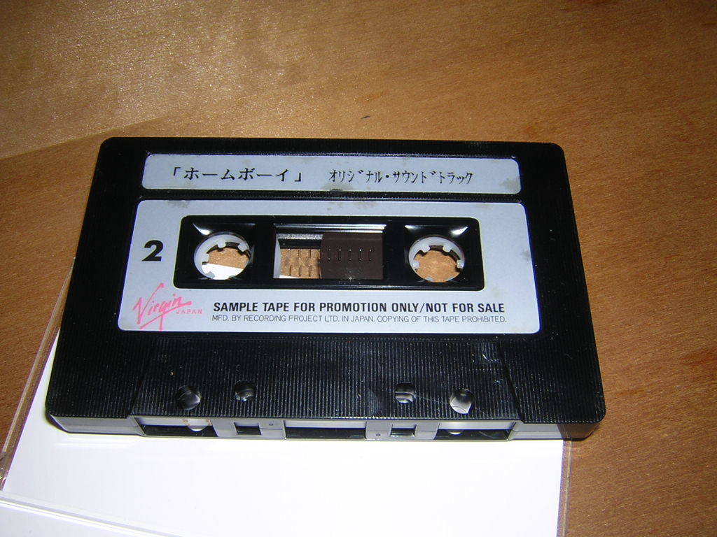  promo cassette tape Home Boy Japan spatula rudo movie distribution . original * soundtrack Eric klap ton not for sale sample 
