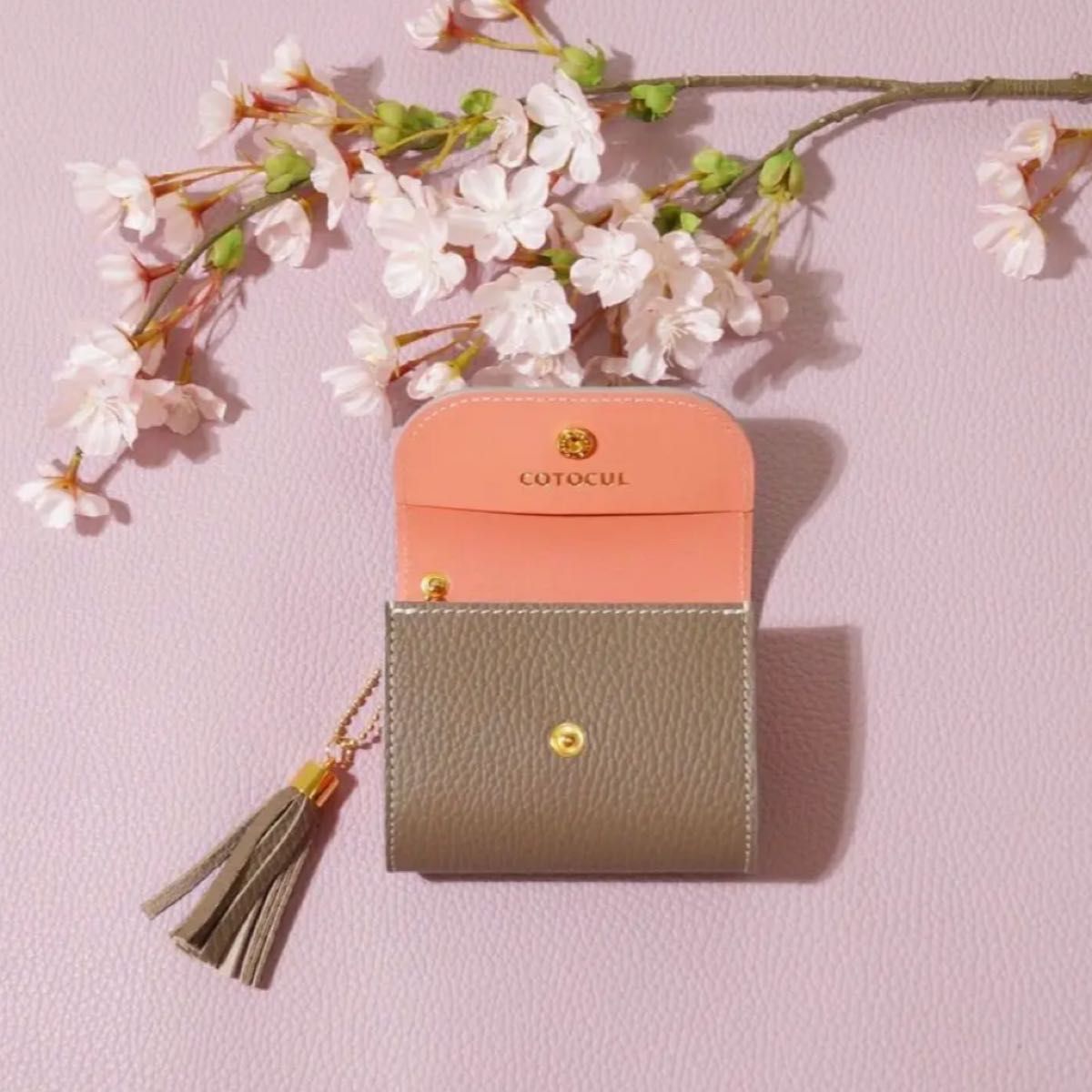 コトカル 財布 桜グレージュ COTOCUL|Yahoo!フリマ(旧PayPay コトカル 財布 桜グレージュ COTOCUL|Yahoo!フリマ(旧PayPay