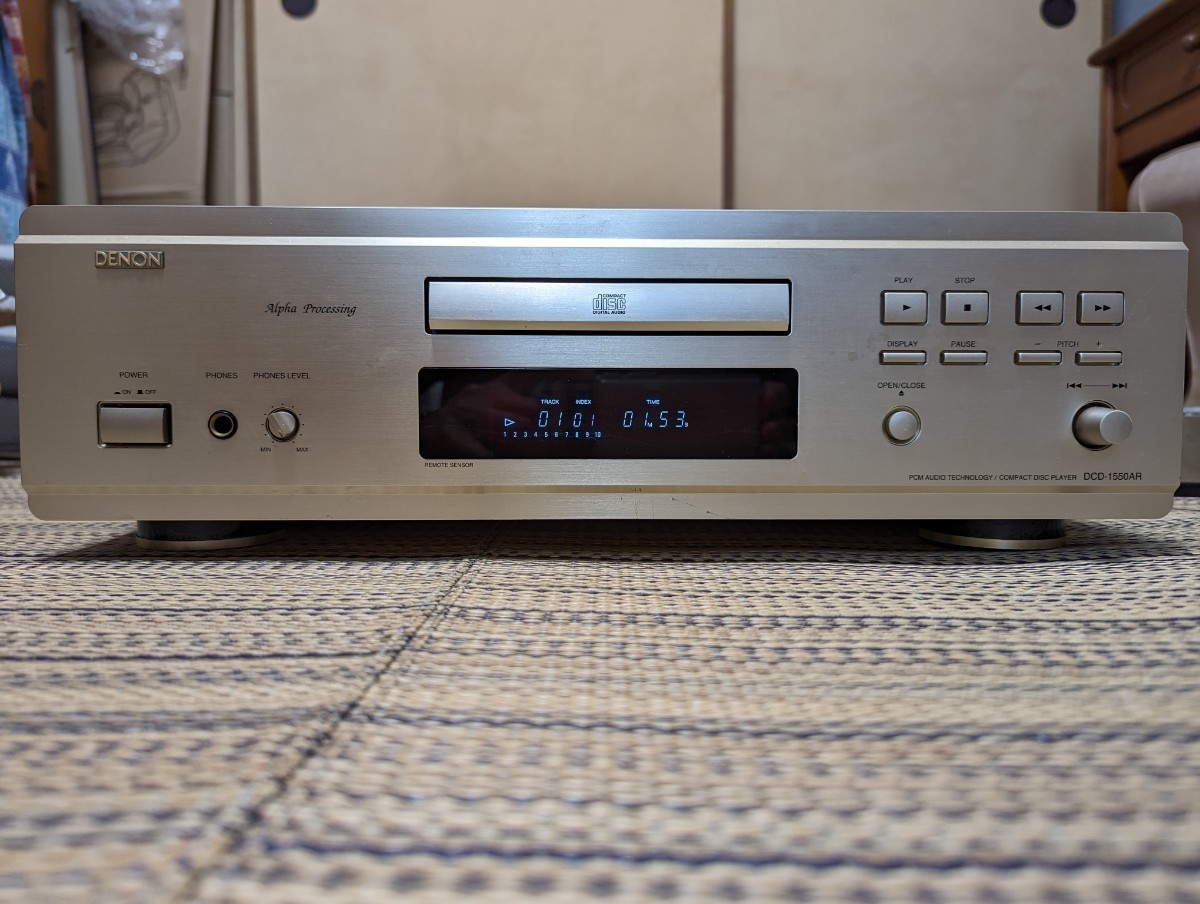 Yahoo!オークション - □DENON CDプレーヤー DCD-1550AR １部メ...