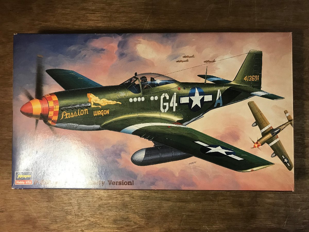 SS-939 ■送料無料■ P-51D ムスタング（初期型）1/48 HASEGAWA 飛行機 戦闘機 模型 プラモデル ミリタリー 253g/くMAら_画像3