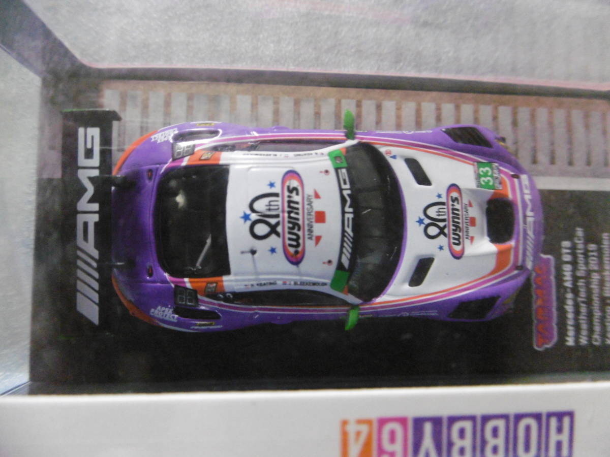 未開封新品 TARMAC 1/64 Mercedes-AMG GT3 Weather Tech Sportscar Championship 2019の画像6