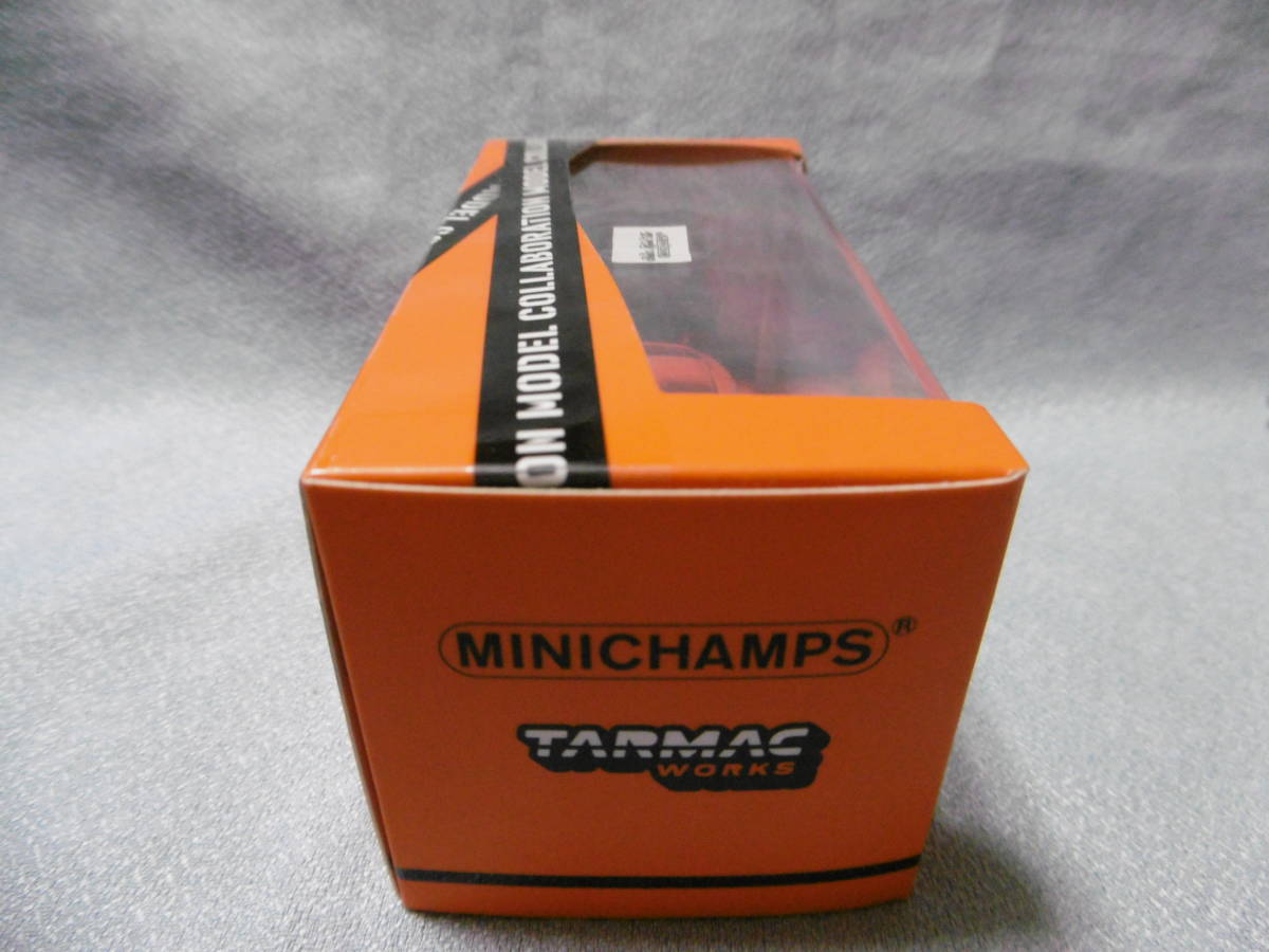 未開封新品 TARMAC WORKS MINICHMPS 1/64 Porsche 911 GT3 RS 2006 Orangeの画像4