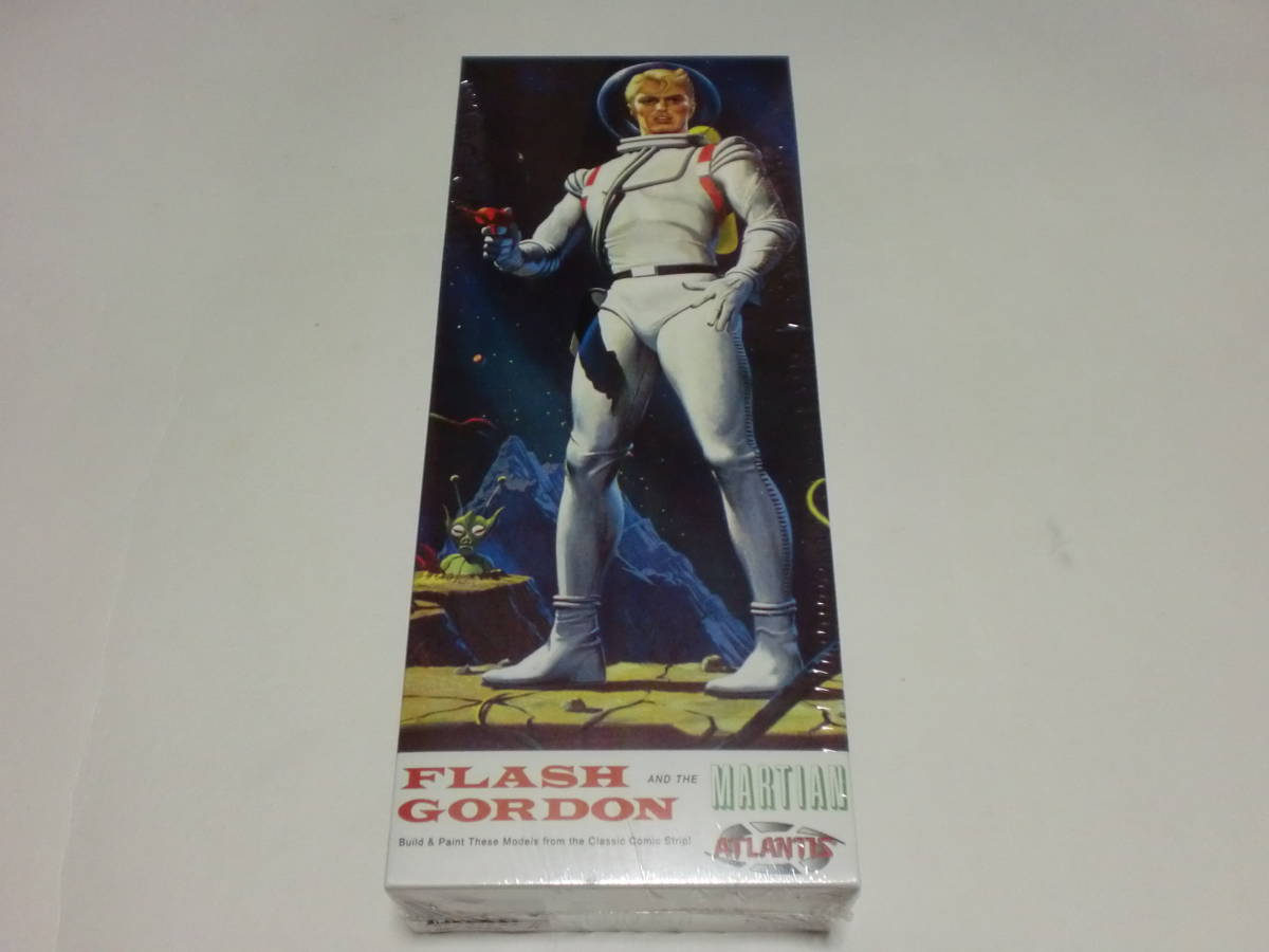 アトランティスモデル 1/8 フラッシュ ゴードン & 火星人 (2023新版) Flash Gordon & the Martian ATLANTIS MODELS 1450_画像1