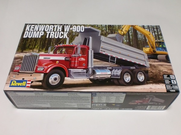 アメリカ レベル 1/25 ケンウォース ケンワース W-900 ダンプトラック Kenworth W900 Dump Truck Revell 85-2628 _画像1