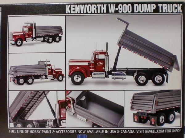 アメリカ レベル 1/25 ケンウォース ケンワース W-900 ダンプトラック Kenworth W900 Dump Truck Revell 85-2628 _画像3