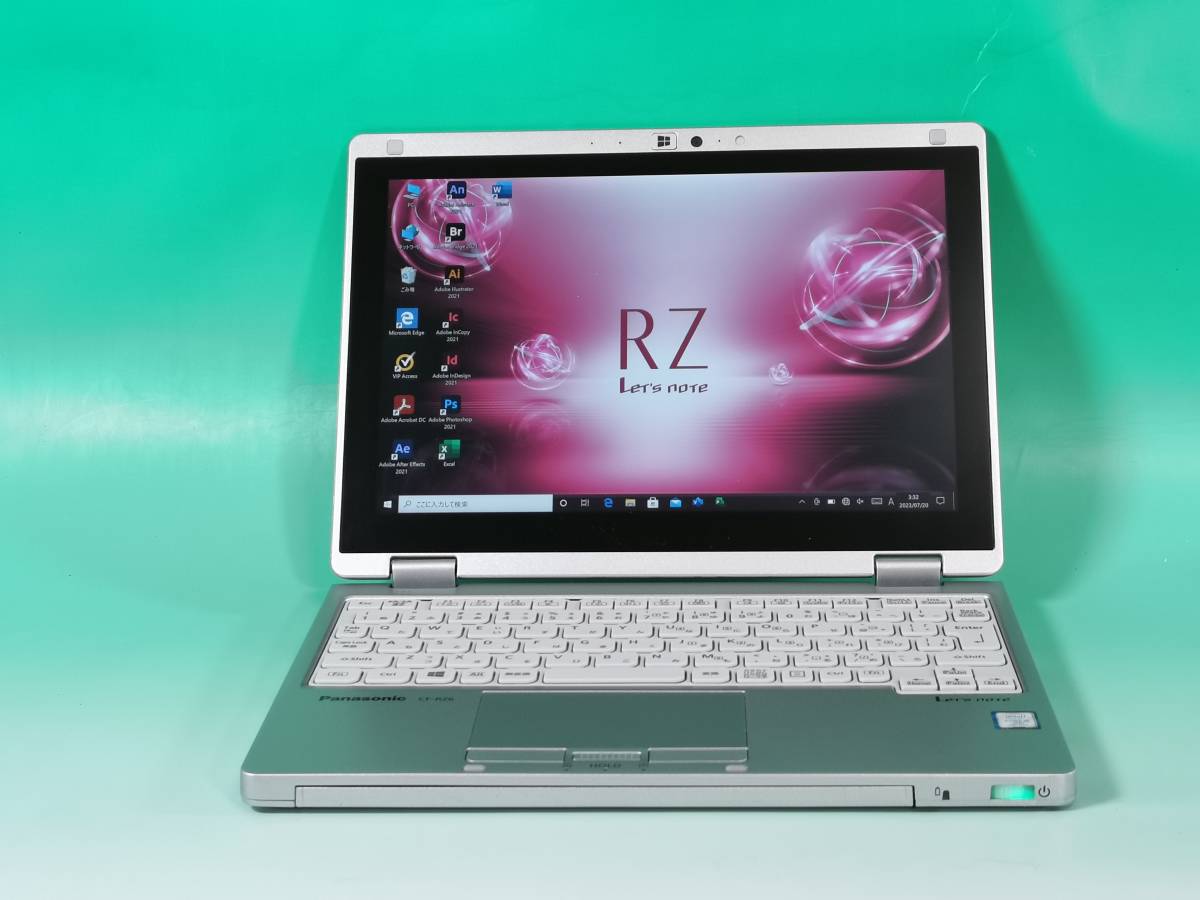 即日発送 (142)CF-RZ6 /i5-7Y57/256GB/8GB/10.1型小型PC ノートPC
