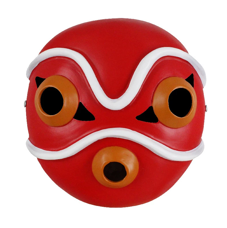  новый товар костюмированная игра мелкие вещи реквизит маска маска маска Halloween COSPLAY сопутствующие товары надежно сделал материалы. хорошая вещь Princess Mononoke 