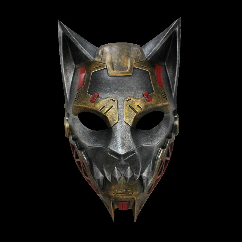  new goods cosplay small articles properties mask mask mask Halloween COSPLAY supplies firmly did material. superior article white oo kami2 сolor selection 