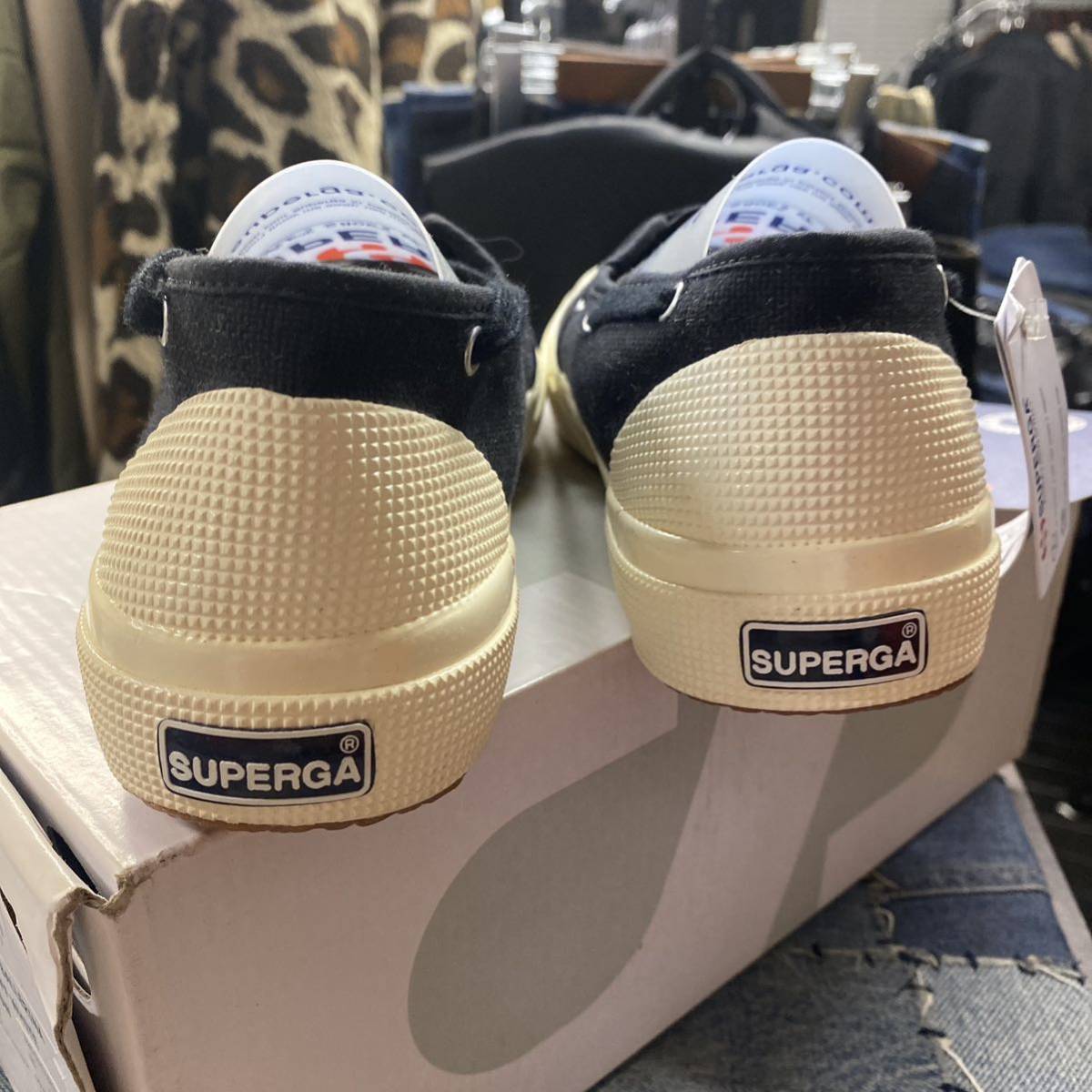 【新品】SUPERGA キャンバススニーカー 41 26.5cm_画像5