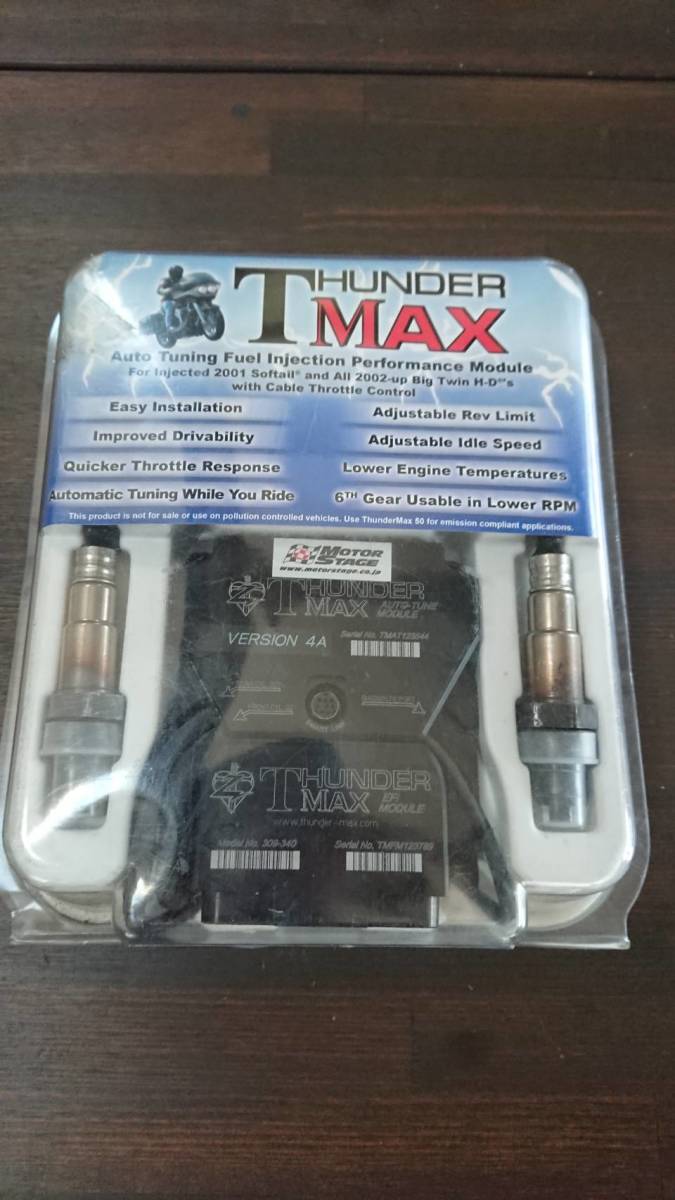 Thunder Max サンダーマックス　ソフテイル　XL FXD　ツーリング　VRSC モーターステージ　セッティング済_画像1