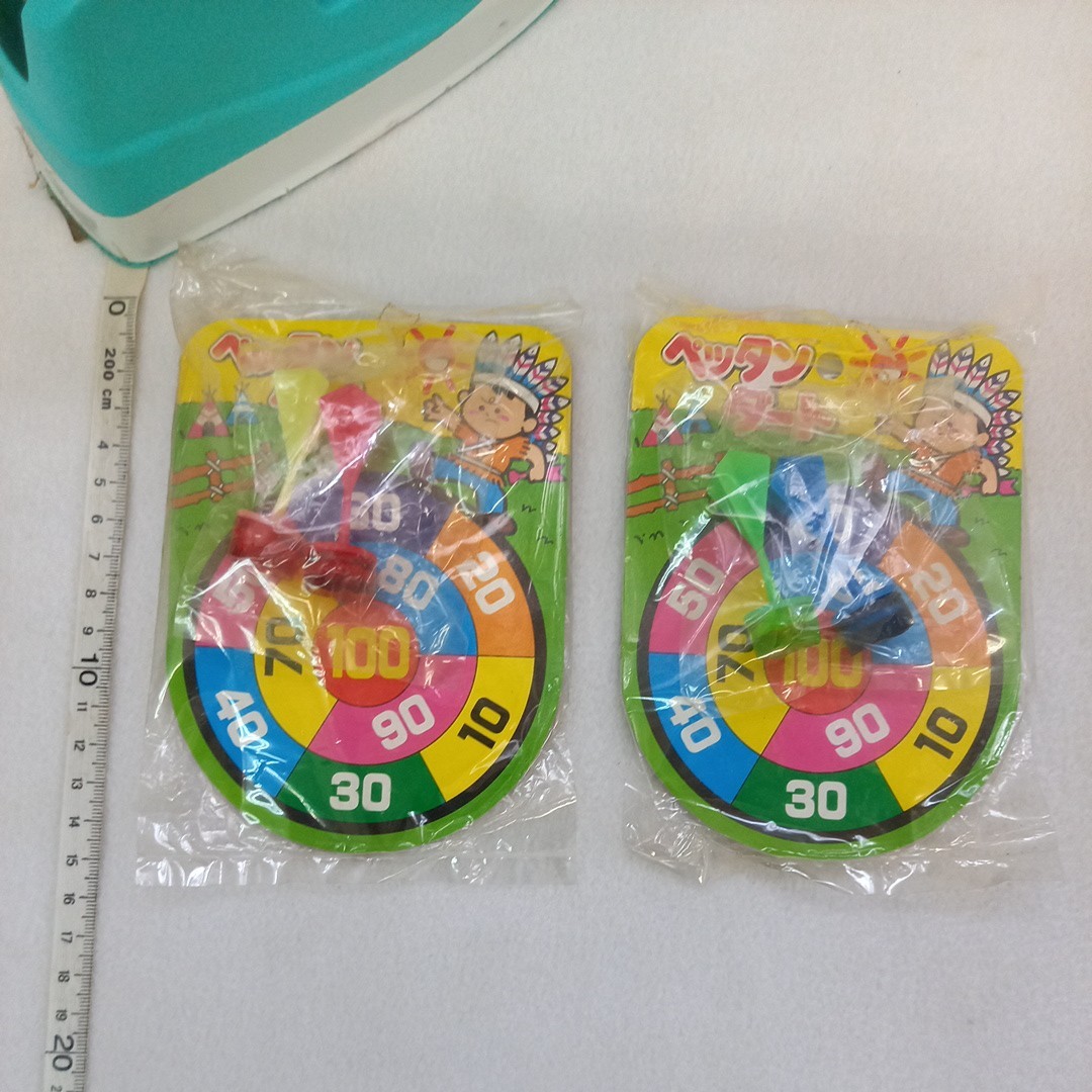 昭和レトロ　ペッタンダート　2個セット　駄菓子屋_画像7