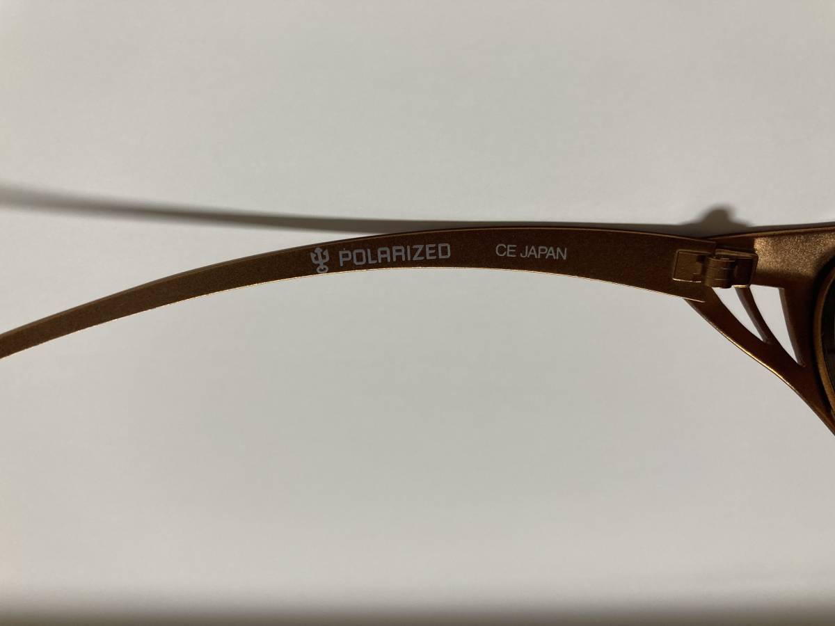 スパイ SPY サングラス Venturi スポーツサングラス POLARIZED 偏光レンズ マットカッパー Made in Japan_画像8