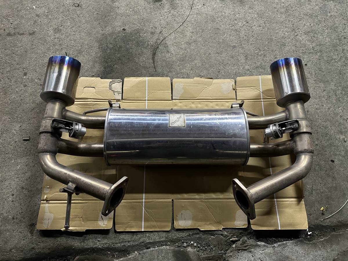 ☆ Power Craft マフラー 可変バルブ パワークラフト フェアレディZ Z34 希少 ワンオフ加工 ニスモ ☆ ☆ Power Craft マフラー 可変バルブ パワークラフト フェアレディZ Z34 希少 ワンオフ加工 ニスモ ☆