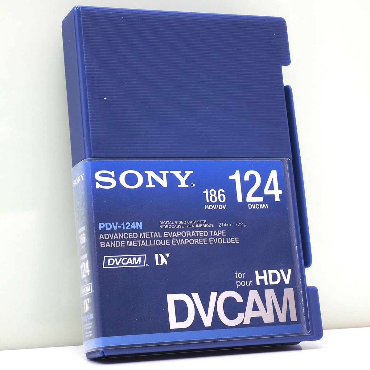  1 pcs SONY PDV-124N standard DVCAM tape 124 minute business use tape unused Sony 186 HDV / DV 124 DVCAM