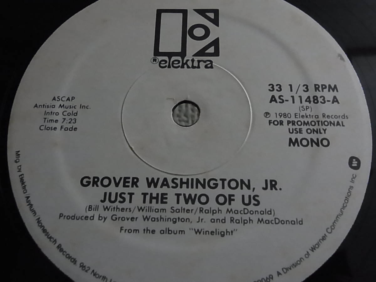 US-Promo12' Grover Washington Jr./Just The Two Of Usの画像3