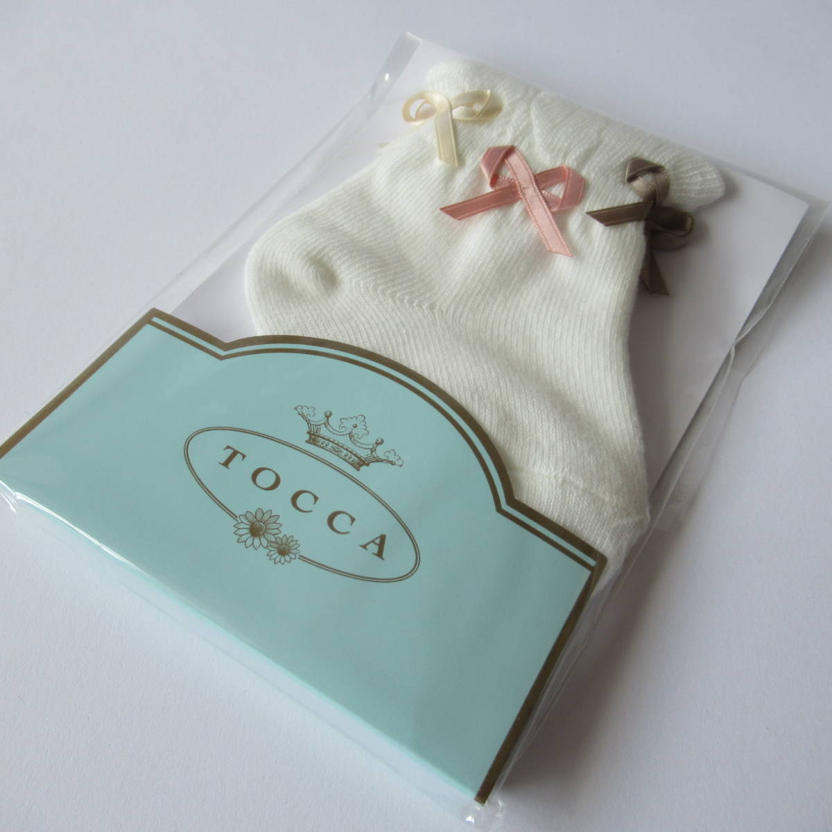 ##202306 prompt decision # TOCCA Tocca new goods white socks 9~11cm