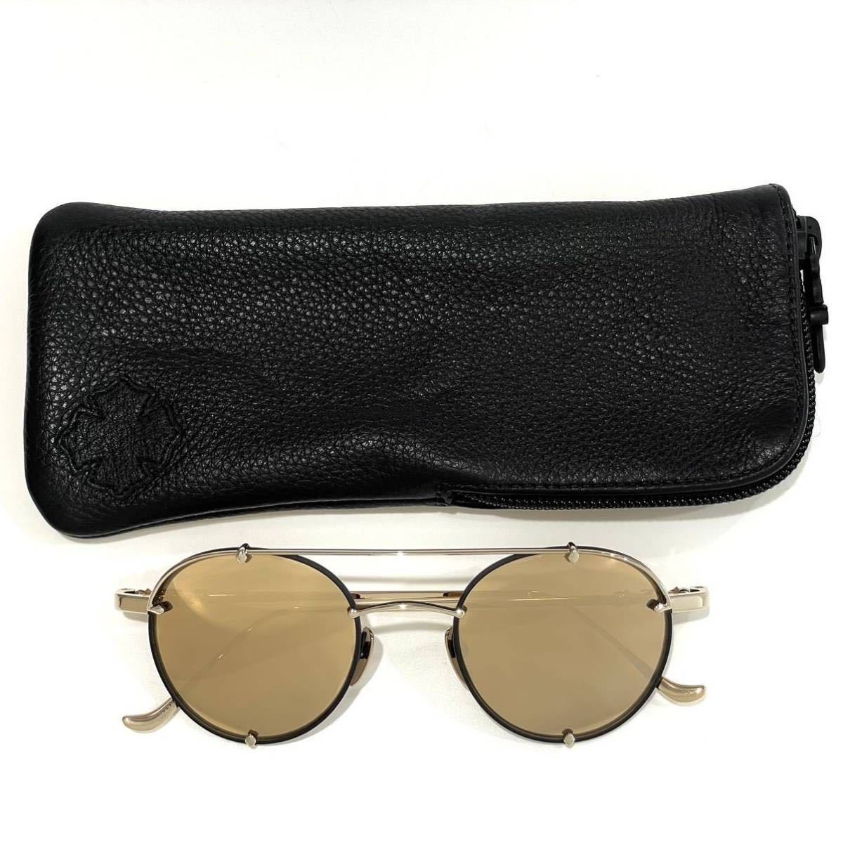 良品 CHROME HEARTS クロムハーツ ORALGAMI ダブルブリッジ 良品 CHROME HEARTS クロムハーツ ORALGAMI ダブルブリッジ