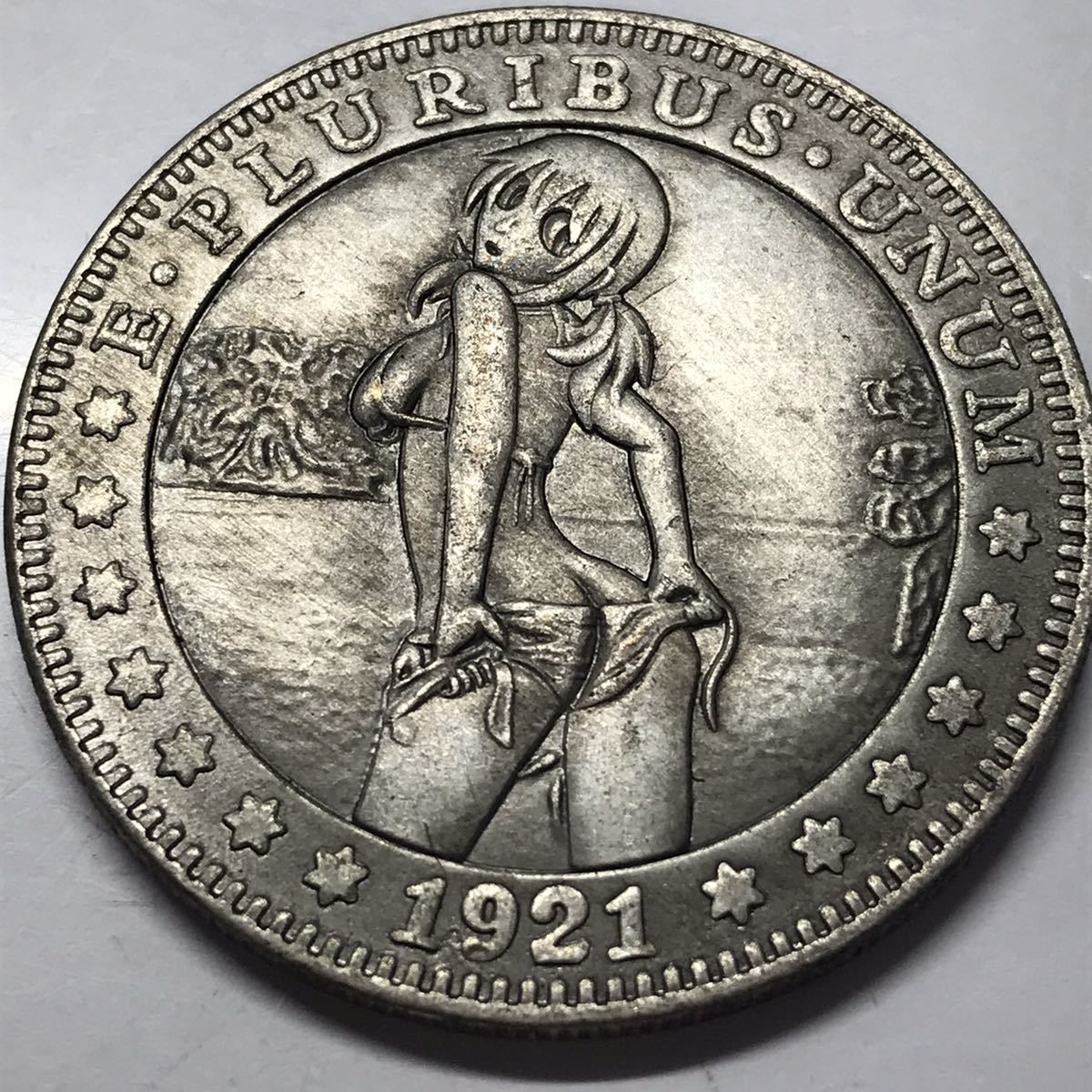 古銭 アメリカ 1881年 1ドル 裸女 大型銀貨 イーグル 海外コイン
