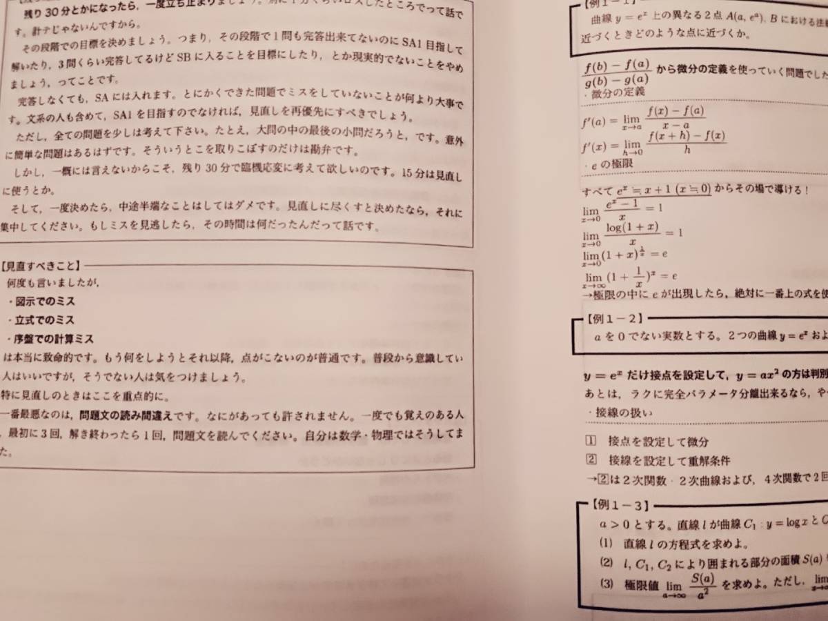 鉄緑会　高2数学実戦講座Ⅲ　解答類冊子集　16年　久我　校内模試　駿台 河合塾 鉄緑会 代ゼミ Z会 ベネッセ SEG 共通テスト