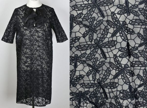 【35%OFF】 ロシャス ROCHAS 18SS フリル装飾 b6909 dress dragonfly 38 ワンピース ドレス シルク コットン レース トンボ Mサイズ 【35%OFF】 ロシャス ROCHAS 18SS フリル装飾 b6909 dress dragonfly 38 ワンピース ドレス シルク コットン レース トンボ Mサイズ