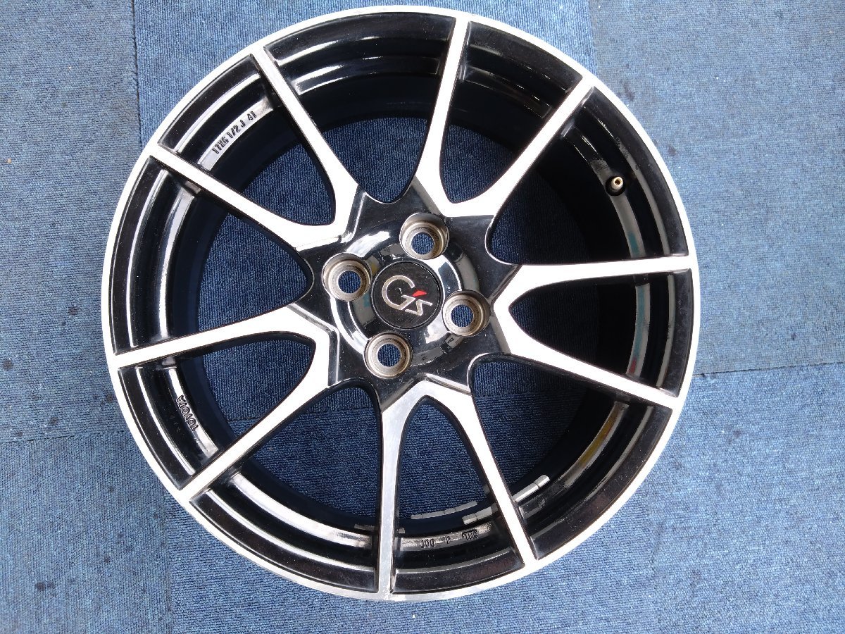 TOYOTA トヨタ アクア G's 純正 ホイール 4H-100 17インチ 6.5J+41