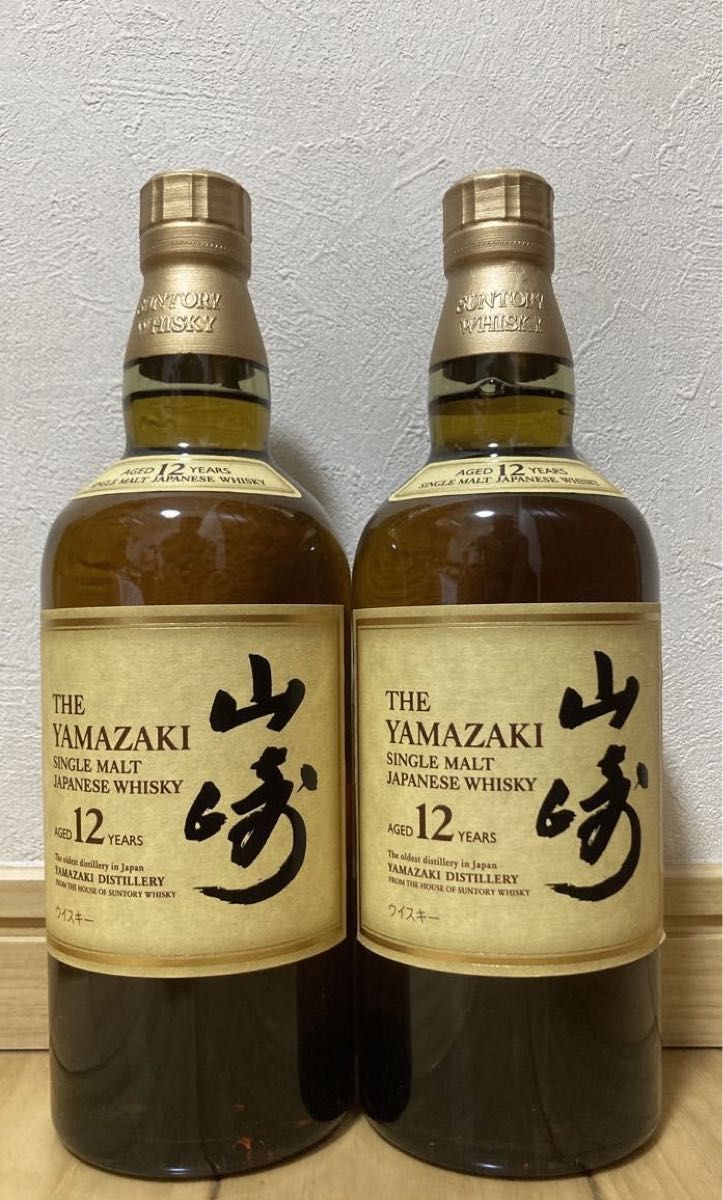 サントリー シングルモルト山崎12年700ml2本|PayPayフリマ