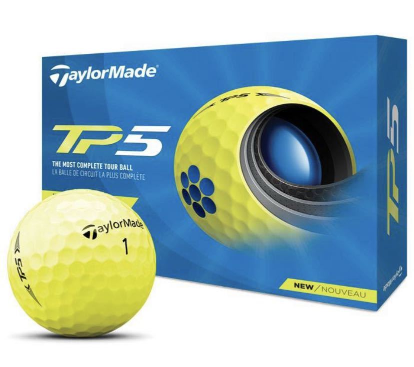 TaylorMade テーラーメイド ゴルフ TP5 イエロー 1ダース｜PayPayフリマ