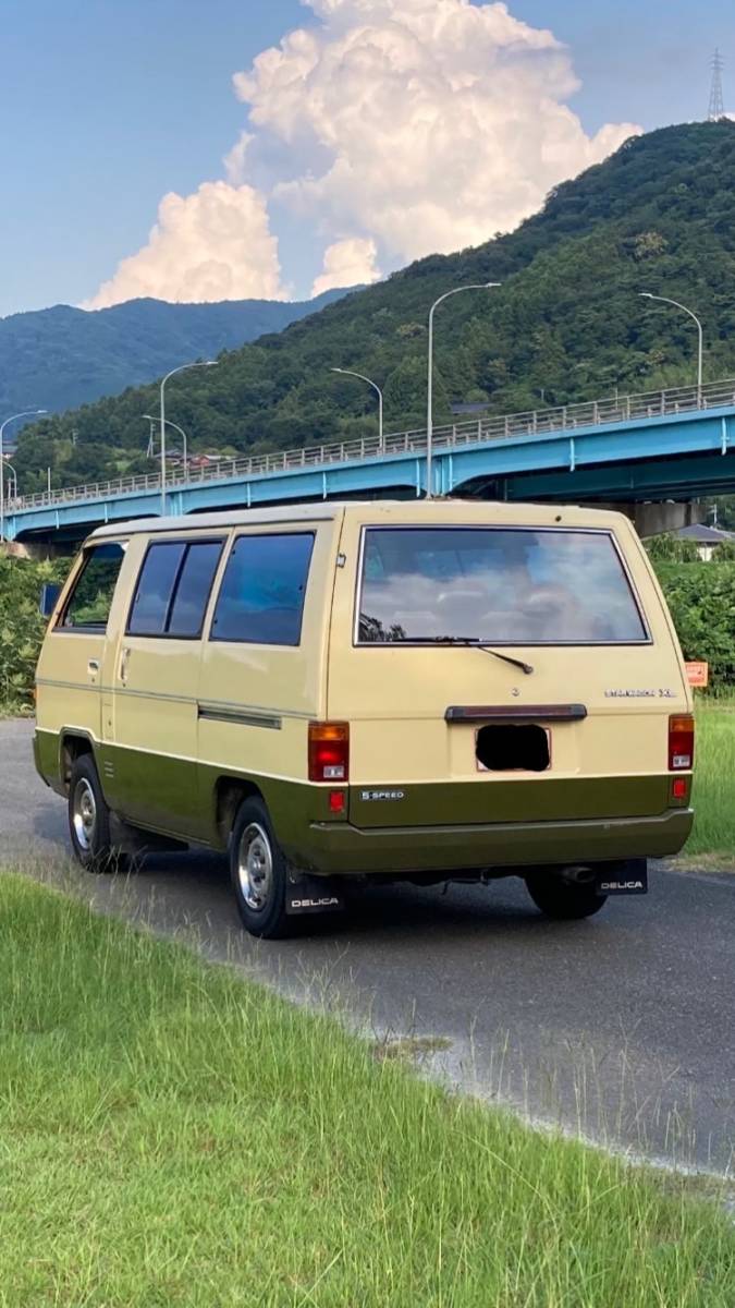 超希少　三菱　昭和54年式　デリカスターワゴン　旧車　レストアベース車輌　ガソリン車_画像4