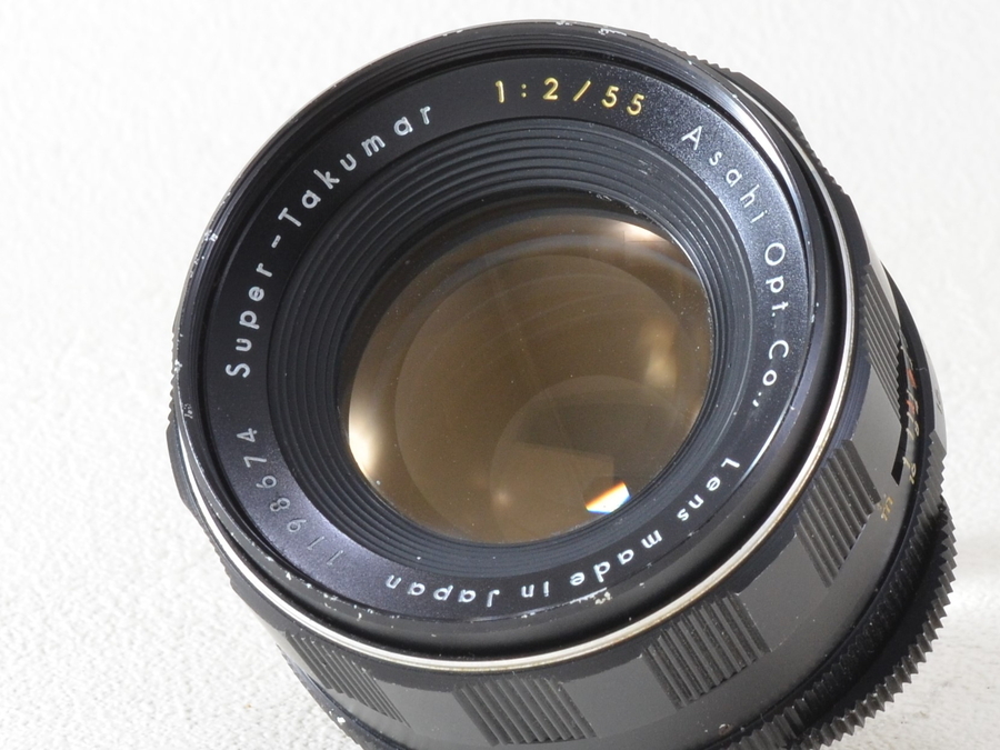 [良品] PENTAX (ペンタックス) Super-Takumar 55mm F2 M42 黄文字 (51340)_画像7