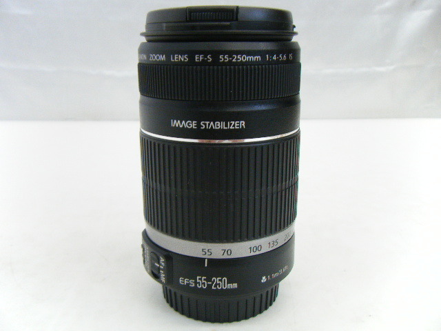 国産品 Canon キャノン EF-S LENS 55-250mm 1：4-5.6 Φ58mm ズーム