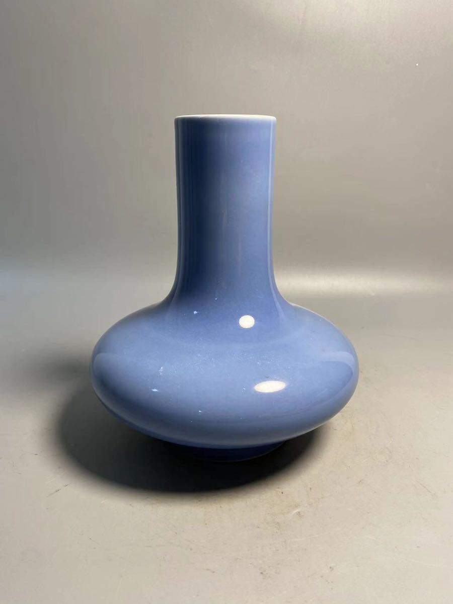 代購代標第一品牌-樂淘letao-旧家蔵出大清雍正年製景徳鎮製在銘花瓶