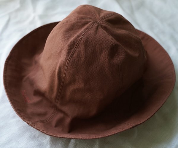 KIJIMA TAKAYUKI Kijima takayuki20AW cotton canvas 6 panel tulip hat men's hat 